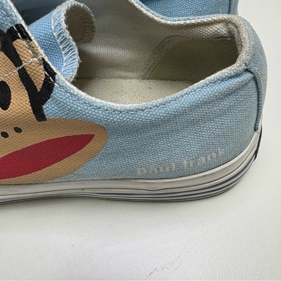 Keds X Paul Frank Women’s 8 VINTAGE Baby Blue Julius the Monkey Converse Style - Picture 2 of 10
